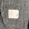 New VTG ILGWU EVAN PICONE Pleated Black White Velvet Wool Blend Skirt Suit Sz 10
