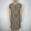 Kenneth Cole Women Stretch Dress Size M Floral Cowl Neck Sleeveless Bodycon