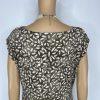 Kenneth Cole Women Stretch Dress Size M Floral Cowl Neck Sleeveless Bodycon