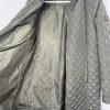 Lauren Ralph Lauren quilted hooded coat size M dark moss full zip Snap Logo