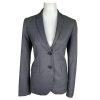 J.CREW 1035 Super 120's Women Gray Career Wool Lined Blazer Size 4