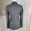 J.CREW 1035 Super 120's Women Gray Career Wool Lined Blazer Size 4