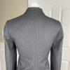 J.CREW 1035 Super 120's Women Gray Career Wool Lined Blazer Size 4