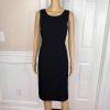 KASPER 2PC Black Gray Cotton Elastane Mismatch Dress ( Size 6) Suit (Size 4)
