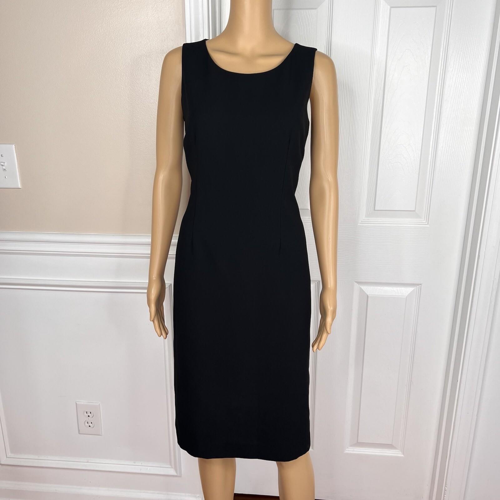 KASPER 2PC Black Gray Cotton Elastane Mismatch Dress ( Size 6) Suit (Size 4)
