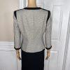 KASPER 2PC Black Gray Cotton Elastane Mismatch Dress ( Size 6) Suit (Size 4)
