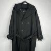 Pierre Cardin Men’s 44L Double Breasted Trench Coat Removable Zip Lining Luxury