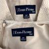 10-4733.jpg New EVAN PICONE 2PC Beige Polyester Stand Up Collar Lined Dress Suit Size 16P
