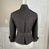 SHARAGANO Brown Polyester Stretch Belted Mismatched Pant (Size 6) Suit (Size 10)