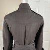 SHARAGANO Brown Polyester Stretch Belted Mismatched Pant (Size 6) Suit (Size 10)