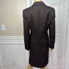 KASPER 2PC Chocolate Polyester Lined Career Skirt Suit 4 Business Casual New