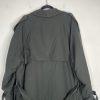 Pierre Cardin Men’s 44L Double Breasted Trench Coat Removable Zip Lining Luxury