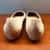 Eileen Fisher Women Soft Leather Hidden Wedge Shoes 8.5 Beige Cap Toe Slip on