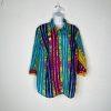 Vintage Ralph Lauren Boho Tiered Gypsy Hippie Cotton Maxi Skirt Set 2X Stretch