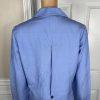 Talbots Linen Rayon Dress Suit 8 Light Blue Sleeveless Business Cocktail 2PC
