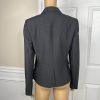 Calvin Klein Women Polyester Rayon Stretch Pant 2 Suit 4 Charcoal Gray 2PC
