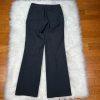 Calvin Klein Women Polyester Rayon Stretch Pant 2 Suit 4 Charcoal Gray 2PC