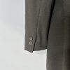 Kasper ASL Polyester Acetate Skirt Suit Size 12 Military Green Shawl Collar 2PC