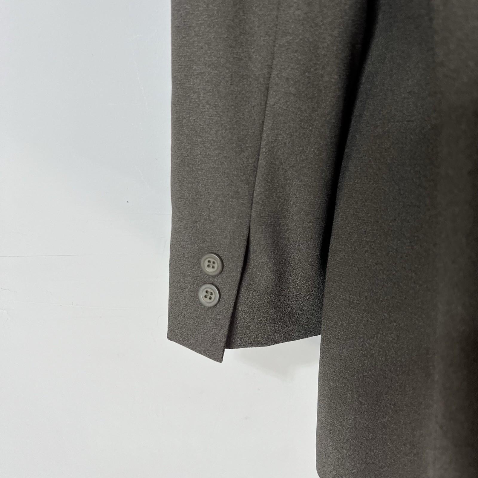 Kasper ASL Polyester Acetate Skirt Suit Size 12 Military Green Shawl Collar 2PC