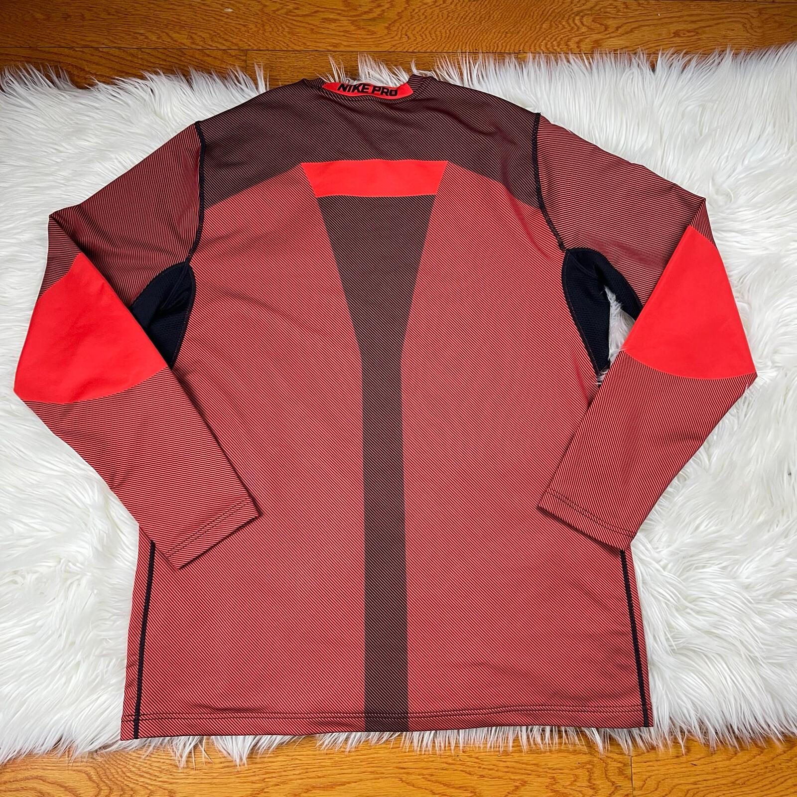 NIKE PRO DRI-FIT 2PC Fitted Compression Training Tight Pant (Sz L) Shirt (Sz XL)