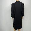Kasper Polyester Skirt Suit 16 Black 2PC Twill Mid Length Blazer Lined Pockets