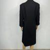 Kasper Polyester Skirt Suit 16 Black 2PC Twill Mid Length Blazer Lined Pockets
