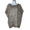 Alberto Makali Sweater Vest L Short Sleeves Details On Neck Hem Oversized Cozy
