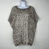 Alberto Makali Sweater Vest L Short Sleeves Details On Neck Hem Oversized Cozy