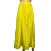 Anthropologie Sunday In Brooklyn Maxi Skirt S Gold Stretch Waist Flared Slit New