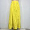 Anthropologie Sunday In Brooklyn Maxi Skirt S Gold Stretch Waist Flared Slit New