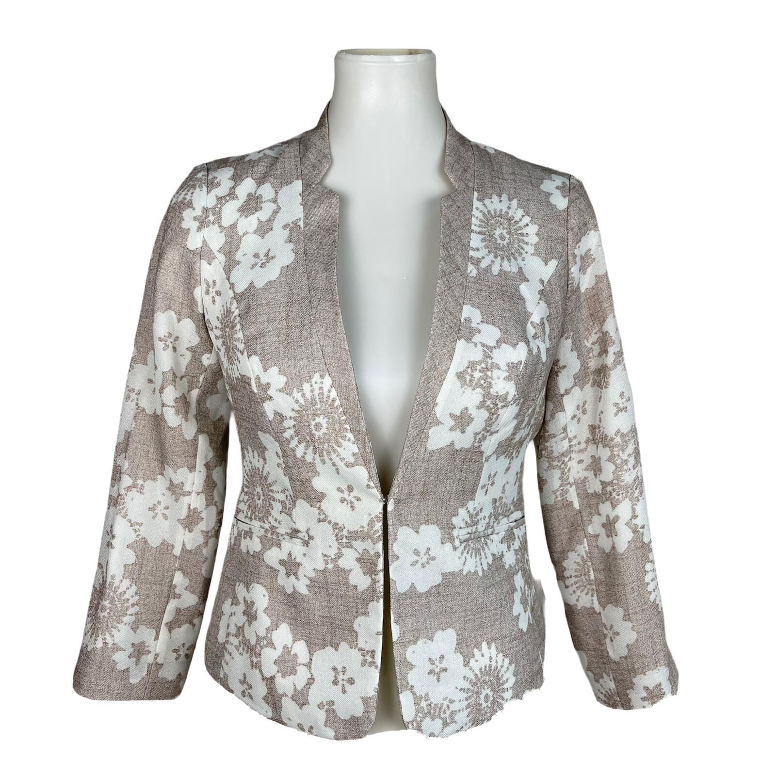THE LIMITED 1PC Beautiful Sand White Career Polyester Blend Blazer Size XS