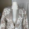 THE LIMITED 1PC Beautiful Sand White Career Polyester Blend Blazer Size XS