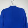 KASPER Polyester Elastane Blazer Size 6 Royal Blue Single Breasted Lined Career