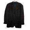 Armani Collezioni Men Vintage Cashmere Blazer 42L Brown Black Single Breasted