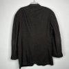 Armani Collezioni Men Vintage Cashmere Blazer 42L Brown Black Single Breasted