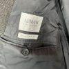 Armani Collezioni Men Vintage Cashmere Blazer 42L Brown Black Single Breasted
