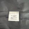 Calvin Klein Polyester Rayon Gray Collared Blazer Size 10 Striped Lined
