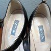JSP by Sarah Jessica Parker Ankle Strap Heels 38.5 Patent Leather Bronze Studded