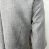 Adolfo Dominguez Polyester Viscose Stretch Dress Size 4 EU38 Light Gray Belted