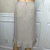 Collections for Le Suit Polyester Skirt Suit Size 8 Beige Pleated Lined 2PC