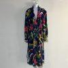 INC International Concepts Vtg Floral Linen Overlay Dress XL Boho Spring Layer