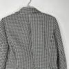 10-539.jpg Kasper Polyester Skirt Suit 10 Black White Houndstooth Office Sleek Look 2PC