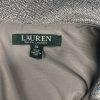 Lauren Ralph Lauren Evening Gown 14 Silver Metallic Embellished Quiet Luxury