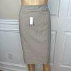 John Meyer Polyester Skirt Suit Size 14 Sand Lined Notch Collar 2PC Business New