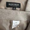 John Meyer Polyester Skirt Suit Size 14 Sand Lined Notch Collar 2PC Business New