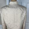 Evan Picone Women 2PC Polyester Dress Suit Size 10P Beige Stand Up Collar Lined