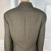 Le Suit Polyester Skirt Suit Size 16 Deep Green Lined Peak Collar Cocktail 2PC