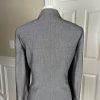COLLECTIONS FOR LE SUIT 2PC Gray Polyester Lined Pant (Size 10) Suit (Size 12)