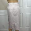 John Meyer Polyester Metallic Skirt Suit Size 24W Lilac Collarless 2PC Scallop