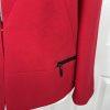 Tahari ASL Polyester Blazer Size 8 Red Lined Stand Up Collar Lined Pockets